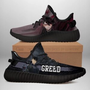 Greed Yeezy Shoes Fullmetal Alchemist Art 60