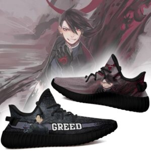 Greed Yeezy Shoes Fullmetal Alchemist Art 60