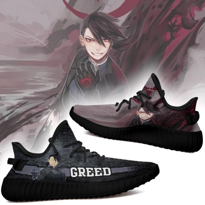 Greed Yeezy Shoes Fullmetal Alchemist Art 60