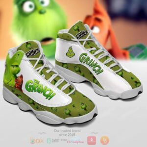 Grinch The Christmas Thief Air Jordan 13 Shoes