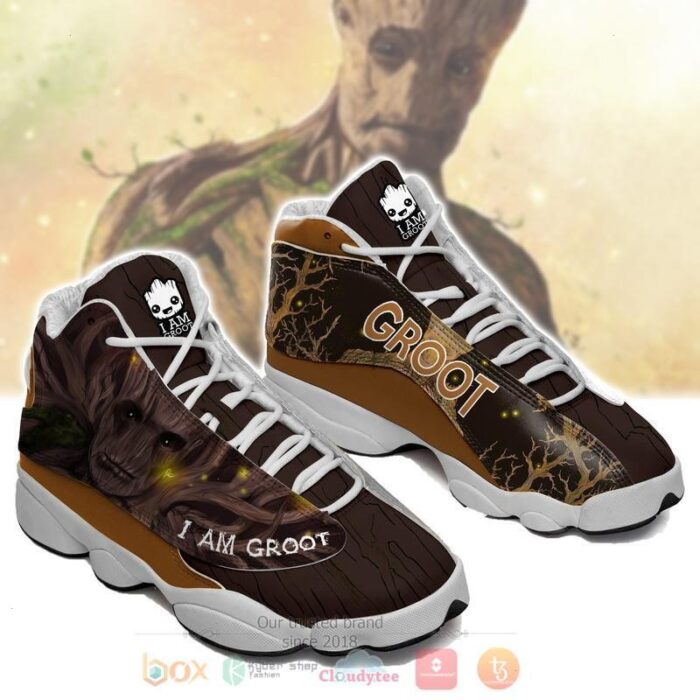 Groot From Star Wars Air Jordan 13 Shoes