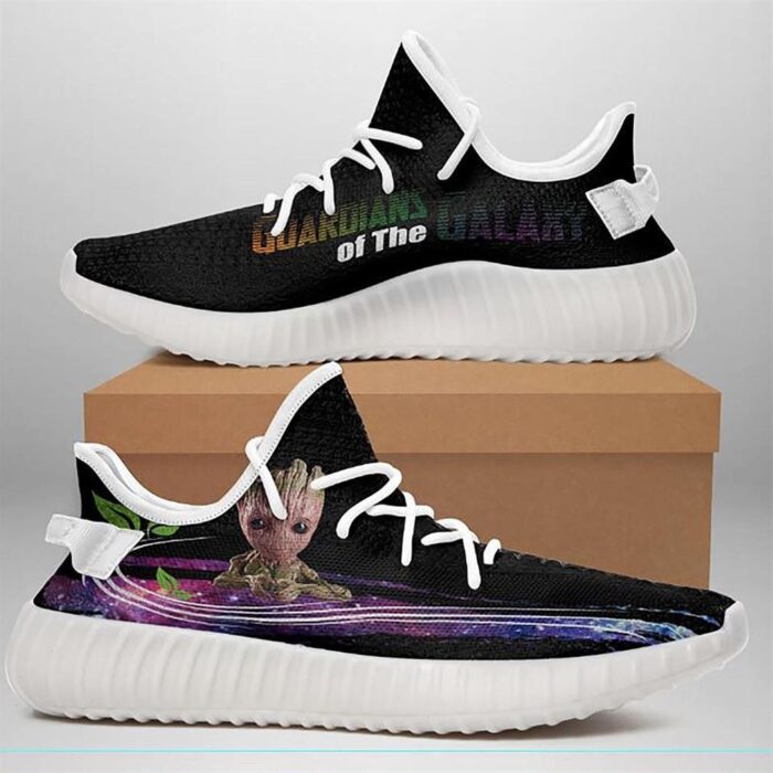 Groot Style Custom Yeezy Shoes Sport Sneakers