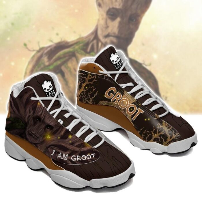 Guardians Of The Galaxy Groot Ver 2 Air Jordan 13 Sneaker