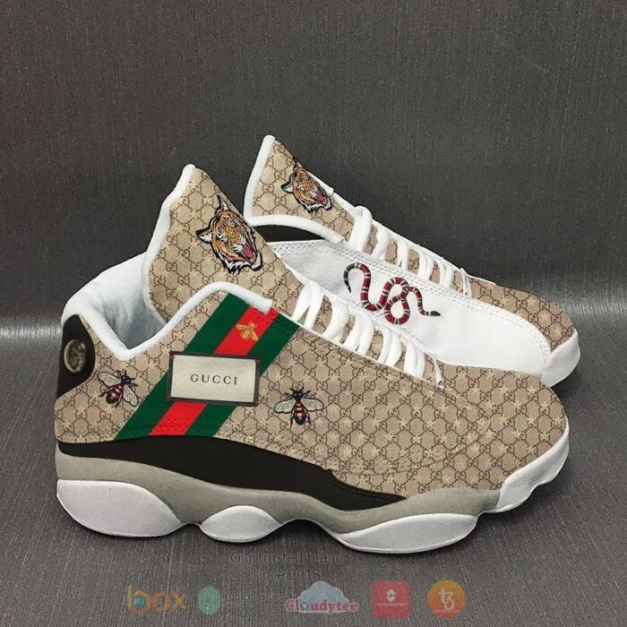 Gucci Bee And Sneakersi Air Jordan 13 Shoes