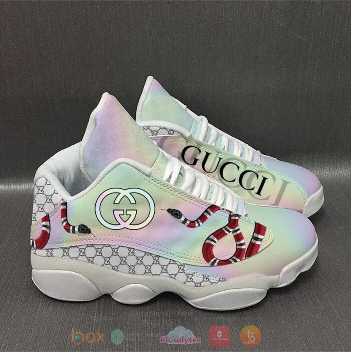 Gucci Reflective Color Air Jordan 13 Shoes