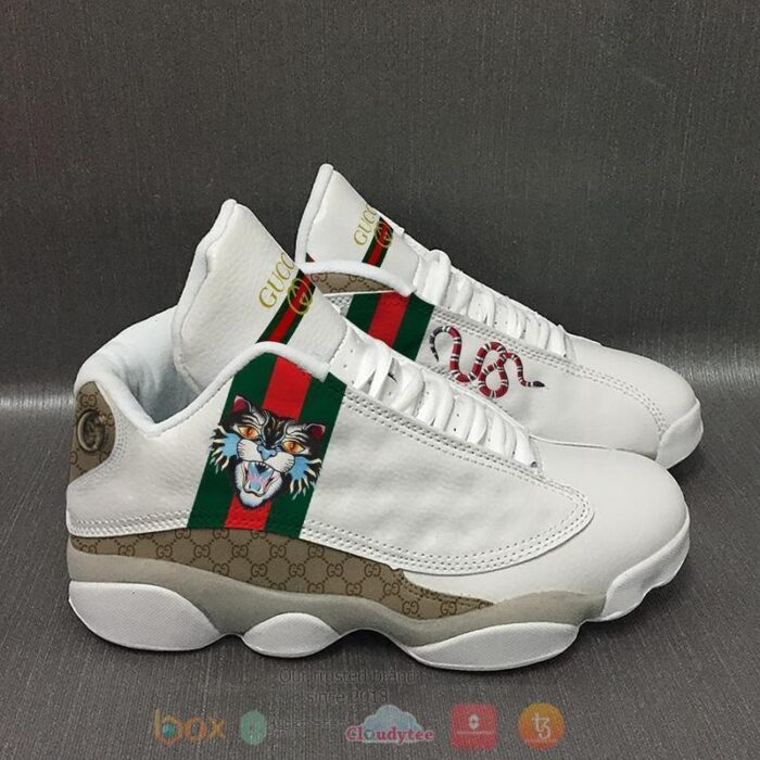 Gucci Tiger Multi Color Sneakers Air Jordan 13 Shoes