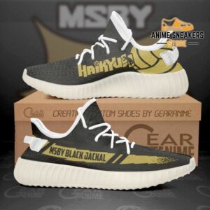 Haikyuu Shoes – Msby Black Jackal Yeezy Shoes