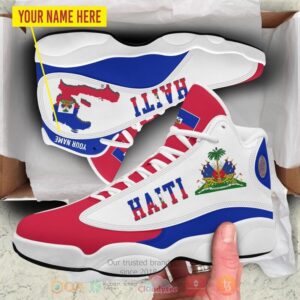 Haiti Logo Personalized Air Jordan 13 Shoes