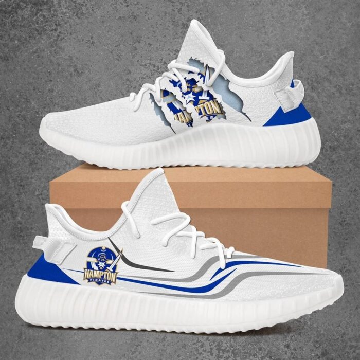 Hampton Pirates Cit Sport Teams Yeezy Sneakers Shoes Art 1092