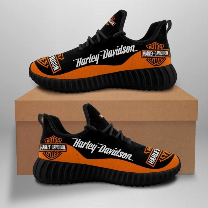 Harley Davidson Sneakers Big Logo Yeezy Shoessport