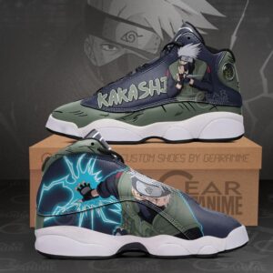 Hatake Kakashi Sneakers Jounin Air Jordan 13 Sneaker Shoes