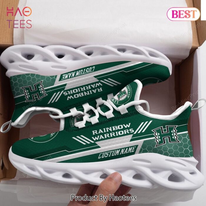 Hawaii Rainbow Warriors Custom Personalized NCAA Max Soul Shoes