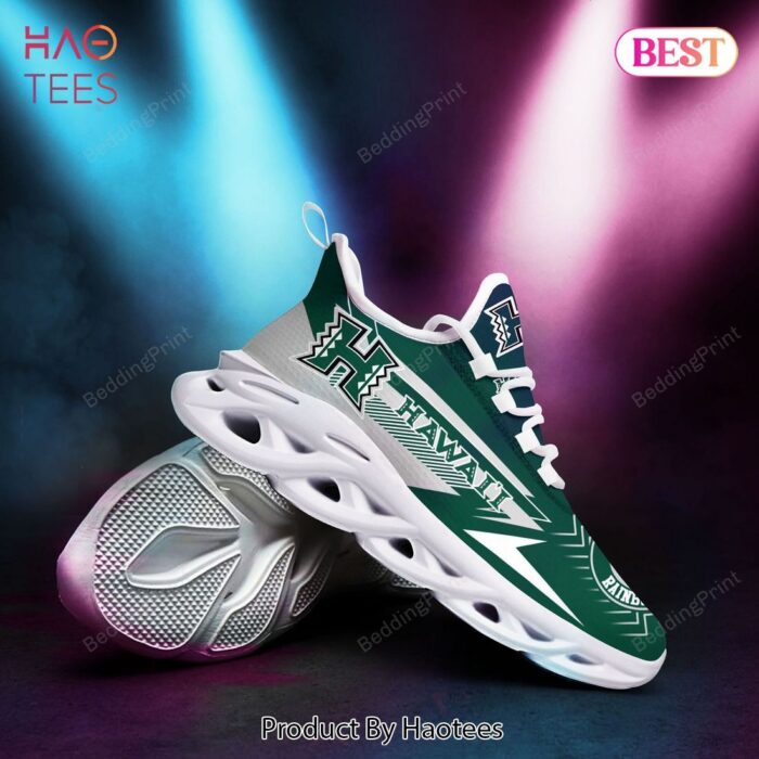 Hawaii Rainbow Warriors NCAA Green Color Max Soul Shoes