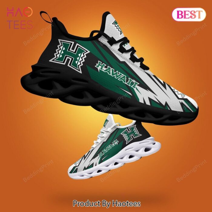 Hawaii Rainbow Warriors NCAA Green Mix Grey Max Soul Shoes