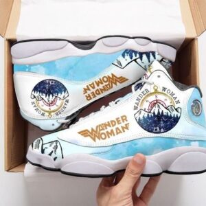 Hiking Wander Woman All Over Printed Air Jordan 13 Sneakers