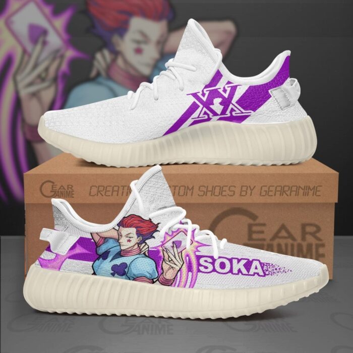 Hisoka Morow Yeezy Shoes Hunter X Hunter Art 1923