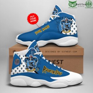 Hogwarts School Harry Potter Ravenclaw Personalized Air Jordan 13 Sneaker