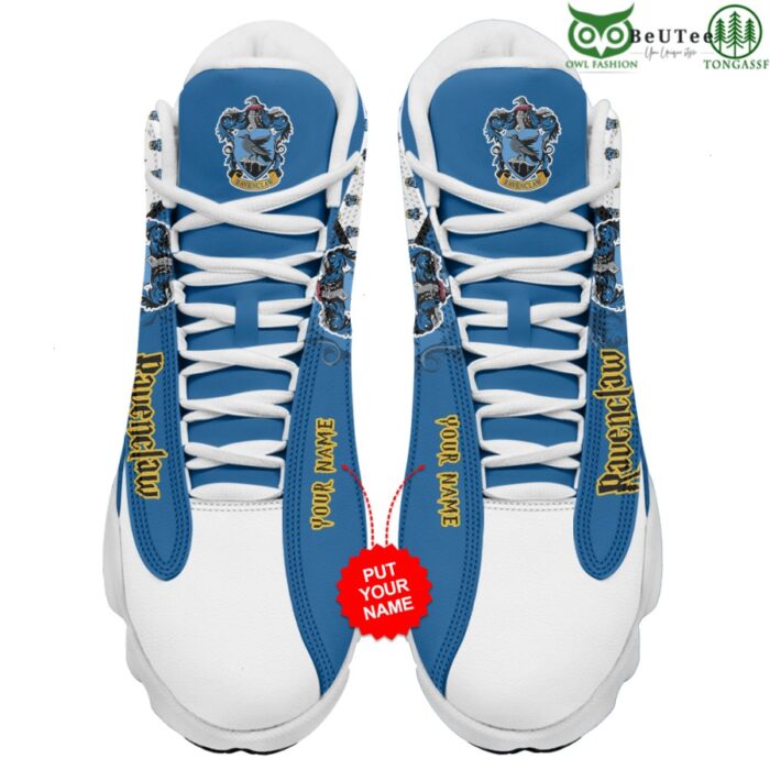 Hogwarts School Harry Potter Ravenclaw Personalized Air Jordan 13 Sneaker