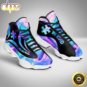 Hologram Holographic Puzzle Autism Air Jordan 13 Shoes