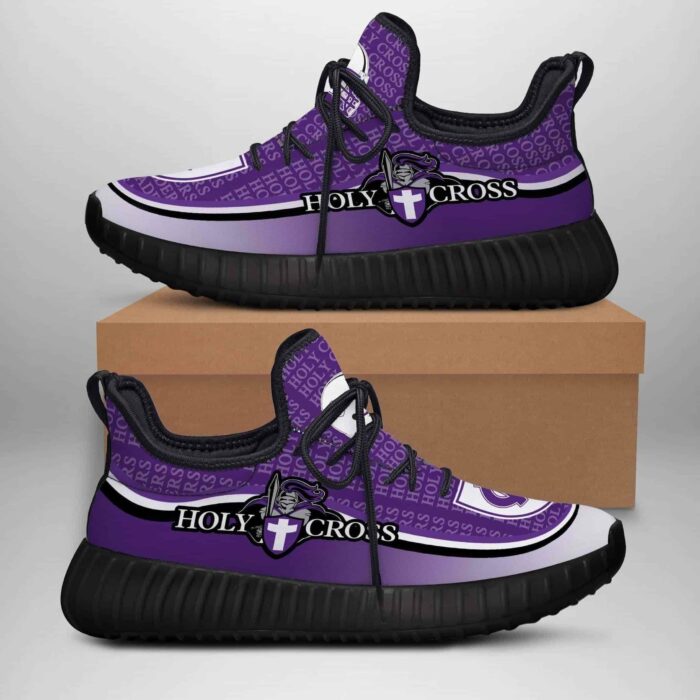 Holy Cross Crusaders Yeezy Boost Shoes Sport Sneakers