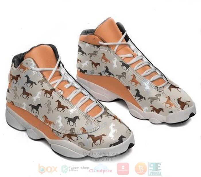 Horse Pattern Air Jordan 13 Shoes