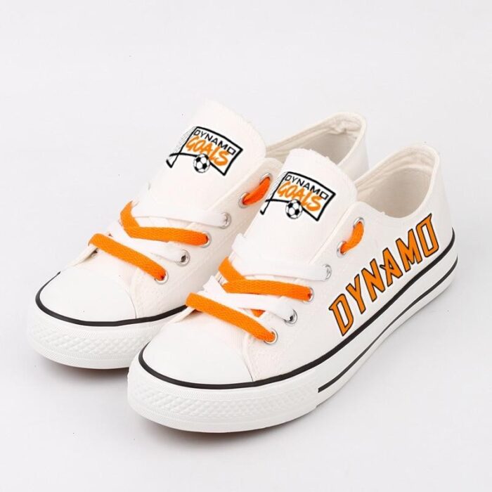 Hot Design Houston Dynamo Shoes Low Top Canvas Shoes