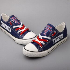 Hot Sale Novelty Design Tidehaven Tigers Shoes Low Top Canvas Shoes