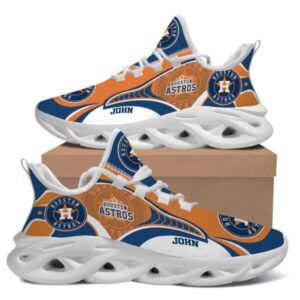 Houston Astros Baseball Team Helmet Custom Name For Lover Sport Max Soul Sneaker Running Sport Shoes