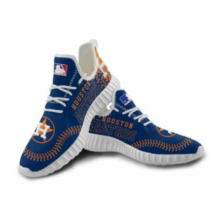 Houston Astros Unisex Sneakers New Sneakers Custom Shoes Baseball Yeezy Boost