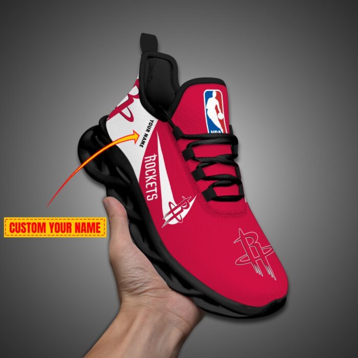 Houston Rockets Personalized NBA Max Soul Shoes