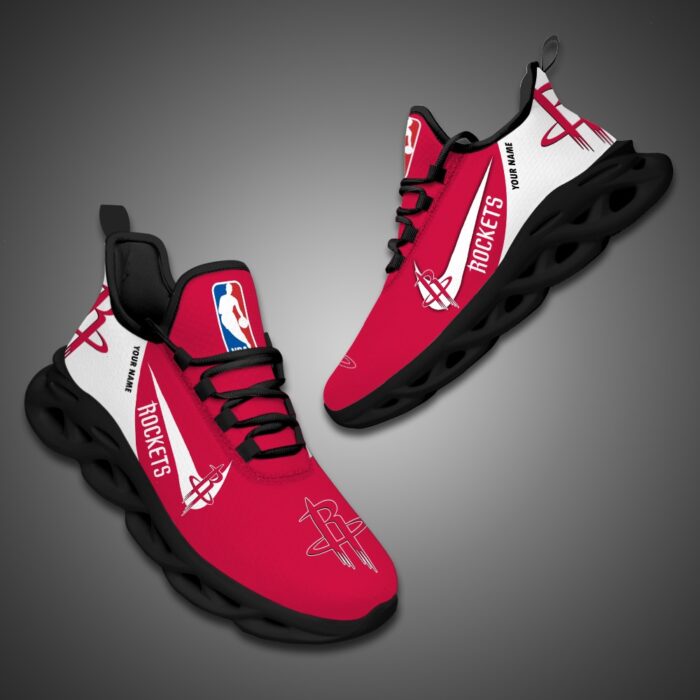 Houston Rockets Personalized NBA Max Soul Shoes