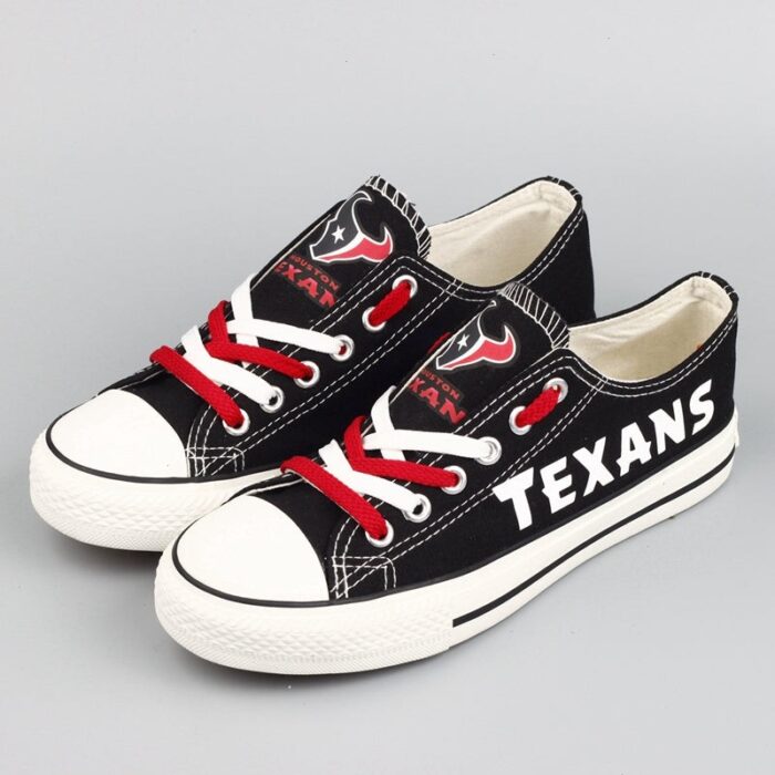 Houston Texans Custom Shoes Low Top Canvas Shoes