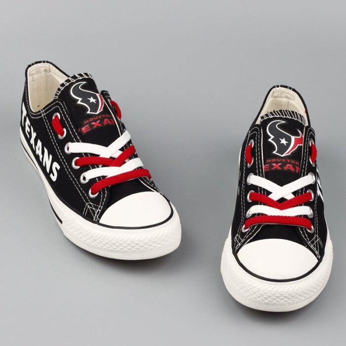 Houston Texans Custom Shoes Low Top Canvas Shoes