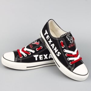 Houston Texans Custom Shoes Low Top Canvas Shoes