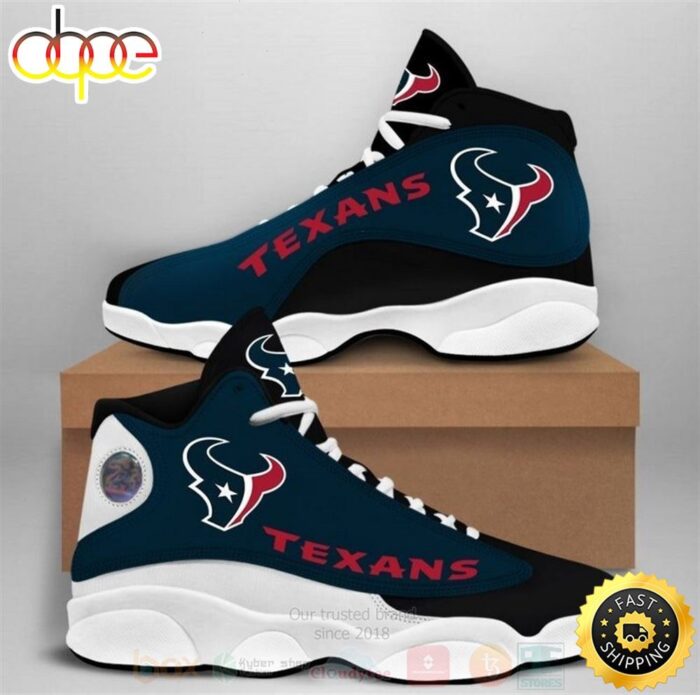 Houston Texans NFL Air Jordan 13 Shoes 3