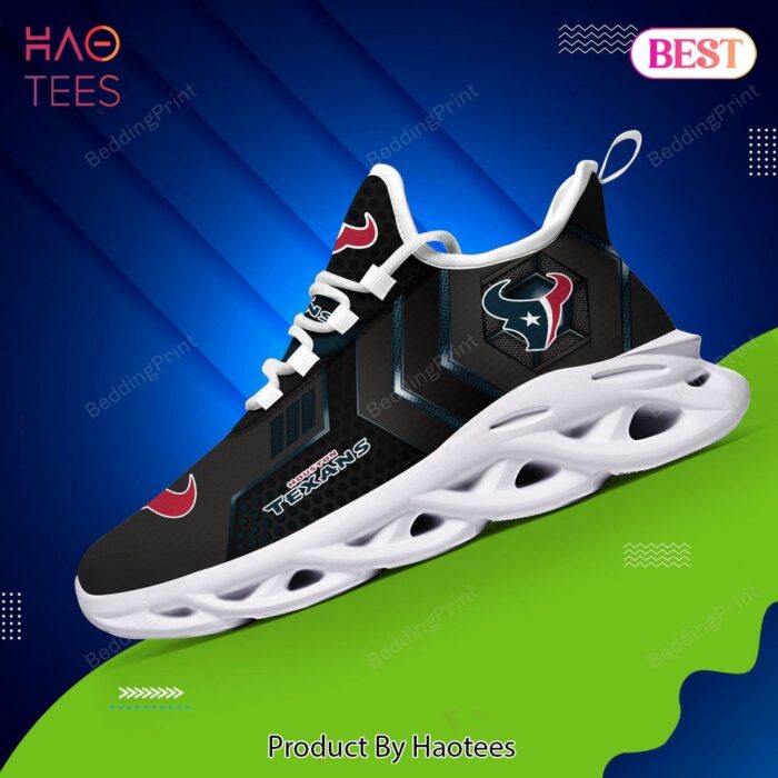 Houston Texans NFL Black Blue Red Max Soul Shoes