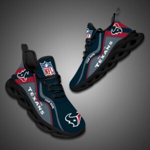 Houston Texans NFL Customized Unique Max Soul Shoes