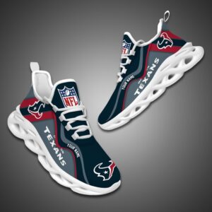 Houston Texans NFL Customized Unique Max Soul Shoes