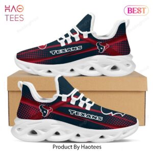 Houston Texans NFL Football Team Max Soul Shoes