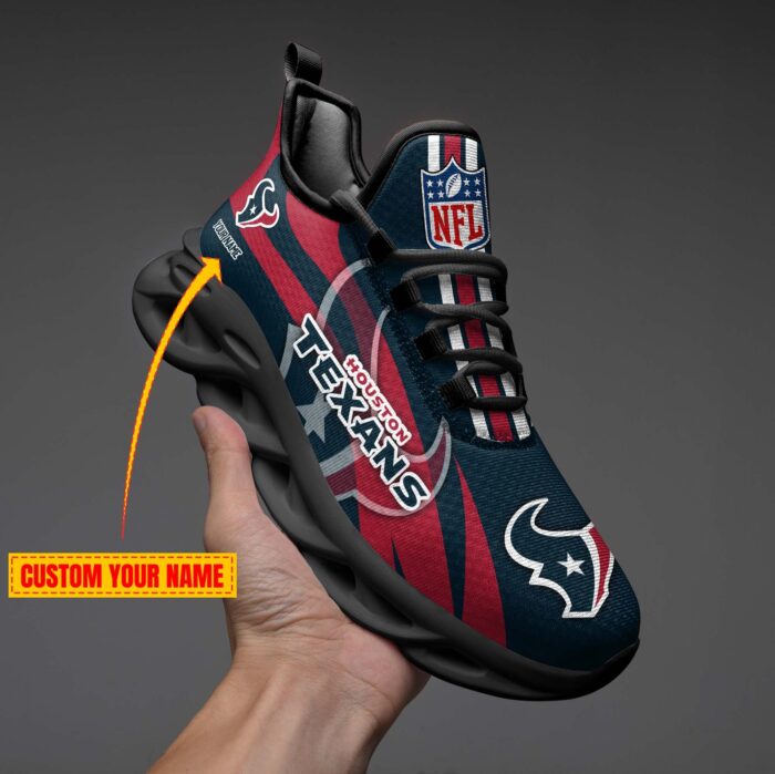 Houston Texans Personalized Max Soul Shoes