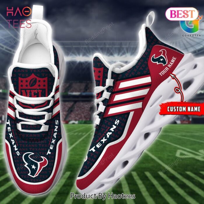 Houston Texans Personalized Max Soul Shoes