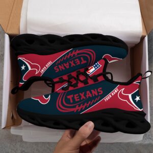 Houston Texans Personalized Max Soul Shoes Fan Gift