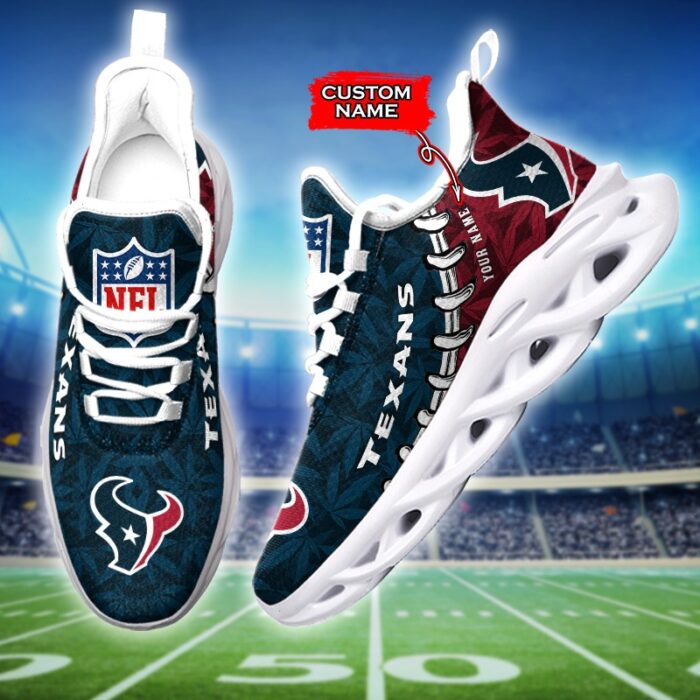 Houston Texans Personalized Max Soul Shoes for Fan