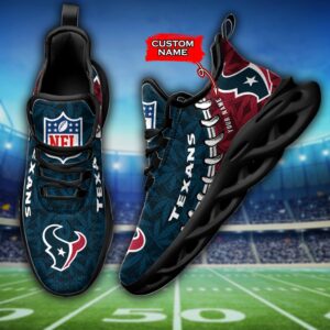 Houston Texans Personalized Max Soul Shoes for Fan