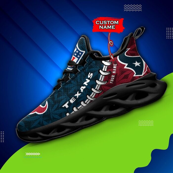 Houston Texans Personalized Max Soul Shoes for Fan