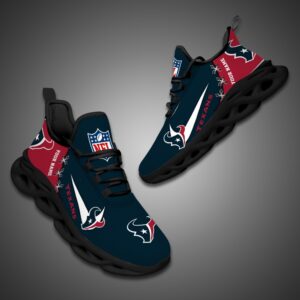 Houston Texans Personalized NFL Max Soul Shoes Fan Gift