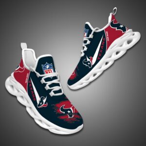 Houston Texans Personalized NFL Max Soul Shoes for Fan