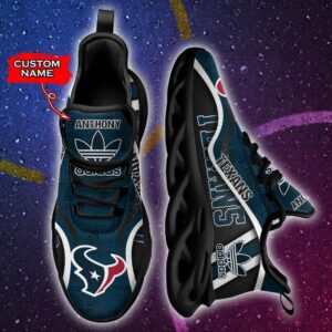 Houston Texans Personalized NFL Max Soul Sneaker Adidas Ver 1