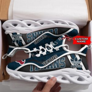 Houston Texans Personalized NFL Max Soul Sneaker Adidas Ver 1