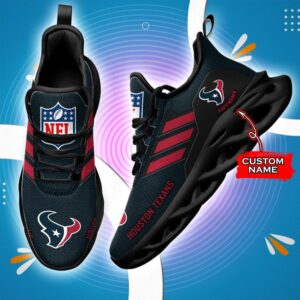 Houston Texans Personalized NFL Max Soul Sneaker for Fans